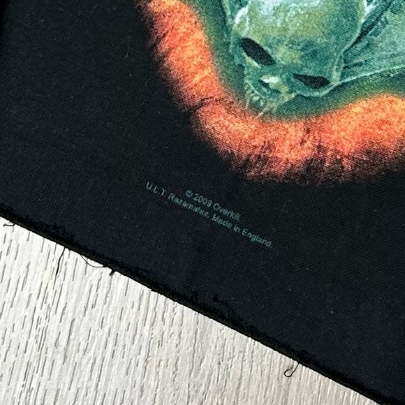 OVERKILL BAND BACK PATCH - Picture 2 of 2